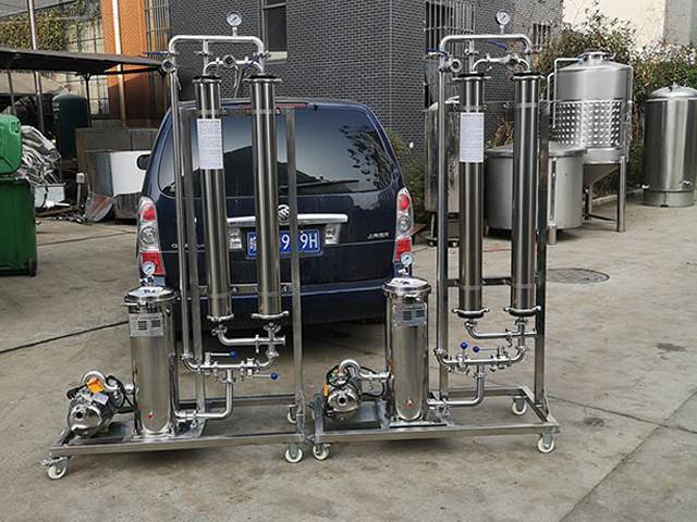 小型葡萄酒過濾機 果酒過濾機